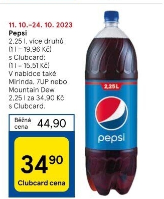 Limonáda Pepsi