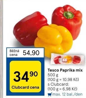 Paprika mix Tesco