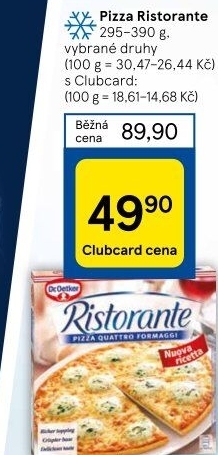 Pizza mražená Ristorante Dr. Oetker