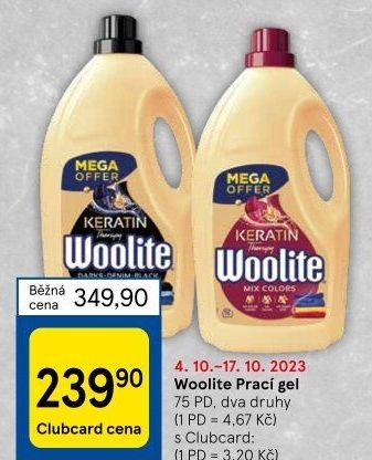 Prací gel Woolite