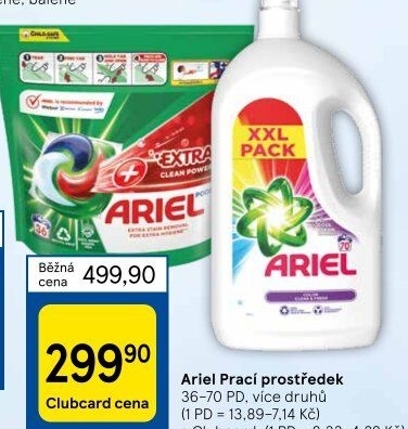 Prací prostředky Ariel
