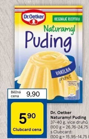 Pudink Naturamyl Dr. Oetker