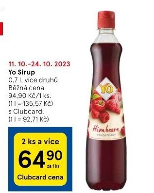 Sirup YO