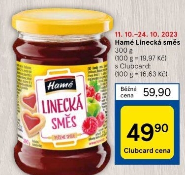 Směs ovocná linecká Hamé