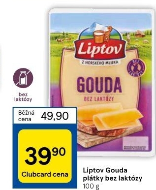 Sýr Gouda bez laktózy Liptov
