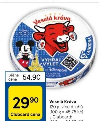 Sýr tavený Veselá kráva