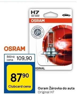 Autožárovky Osram Original