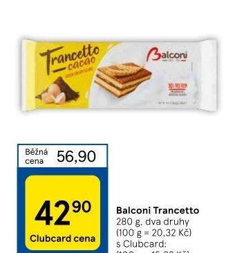Dezert Trancetto Balconi
