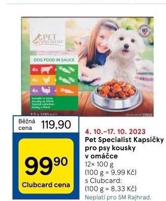 Kapsičky pro psy Pet Specialist