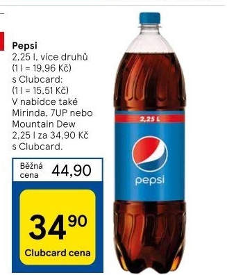 Limonáda Pepsi