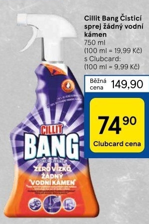 Odstraňovač vodního kamene Cillit Bang