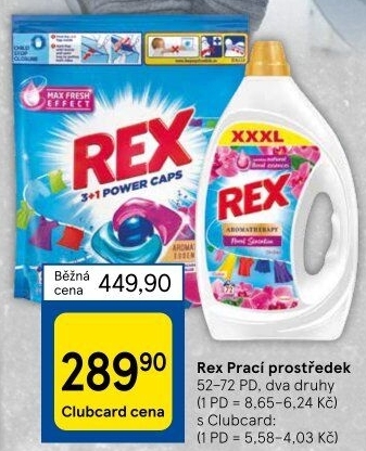 Prací prostředky Rex