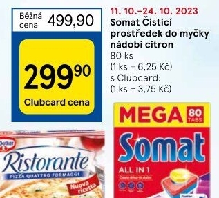 Tablety do myčky Somat