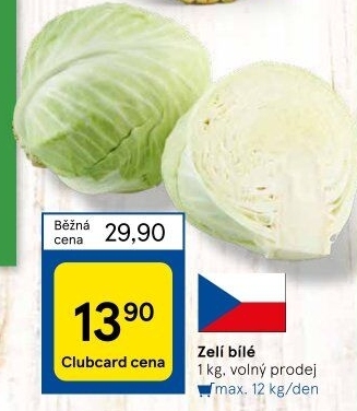Zelí hlávkové bílé