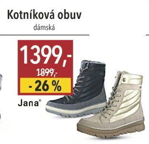 Dámská kotníková obuv Jana