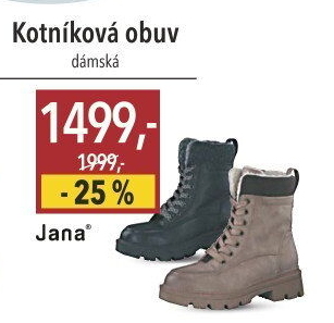 Dámská kotníková obuv Jana