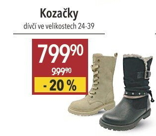 Dívčí kozačky