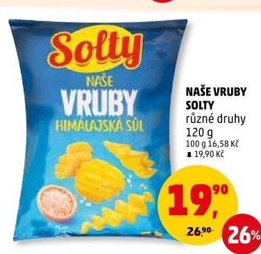 Brambůrky Naše Vruby Solty