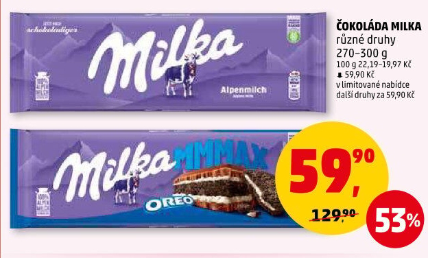 Čokoláda Milka
