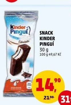 Dezert Pinguí Kinder