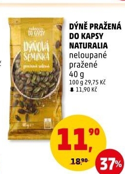 Dýňová semínka pražená Naturalia