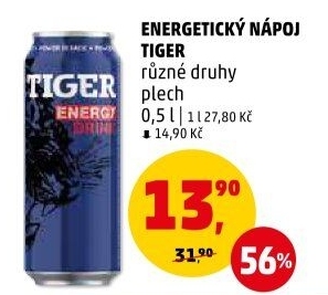 Energetický nápoj Tiger