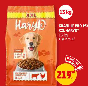 Granule pro psy Haryk