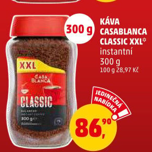 Instantní káva Classic Casablanca