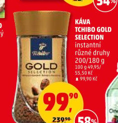 Instantní káva Tchibo Gold Selection