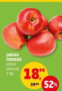 Jablka červená