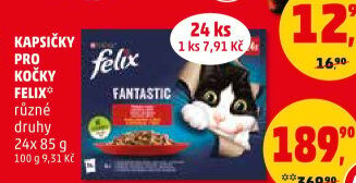 Kapsičky pro kočky Felix Purina