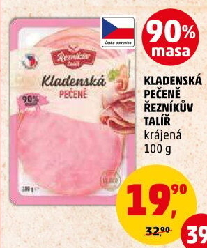 Kladenská pečeně Řezníkův talíř