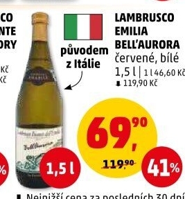 Lambrusco Emilia Bell'