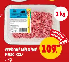 Maso mleté vepřové