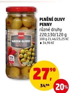 Olivy plněné Penny