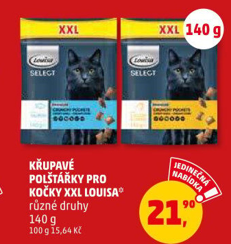 Pamlsky pro kočky polštářky Select Louisa