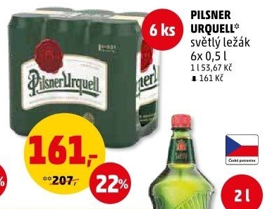 Pivo Pilsner Urquell