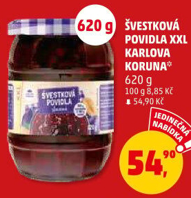 Povidla Karlova Koruna