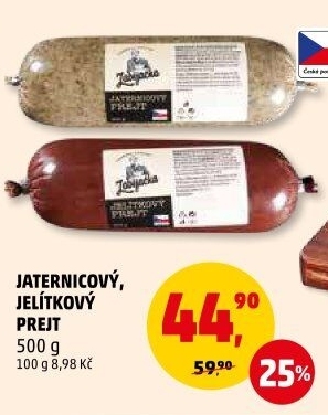 Prejt jitrnicový Dobrá česká Zabijačka
