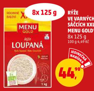 Rýže Menu Gold