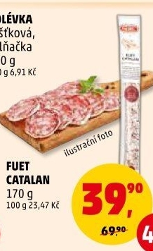 Salám Fuet Catalan Noel