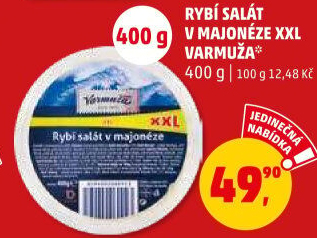Salát rybí v majonéze Varmuža