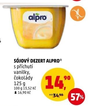 Sójový dezert Alpro Soya