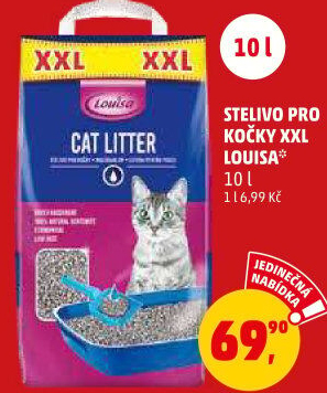 Stelivo pro kočky Louisa