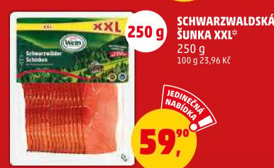 Šunka schwarzwaldská Wein