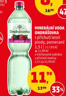 Voda ochucená Ondrášovka