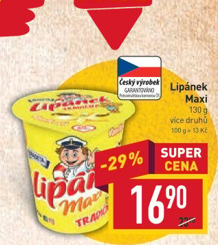 Dezert Lipánek Madeta