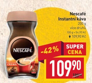 Instantní kávy Nescafé