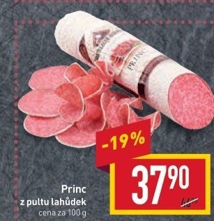 Salám Princ Kostelecké uzeniny
