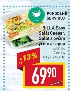Salát Caesar Easy Billa